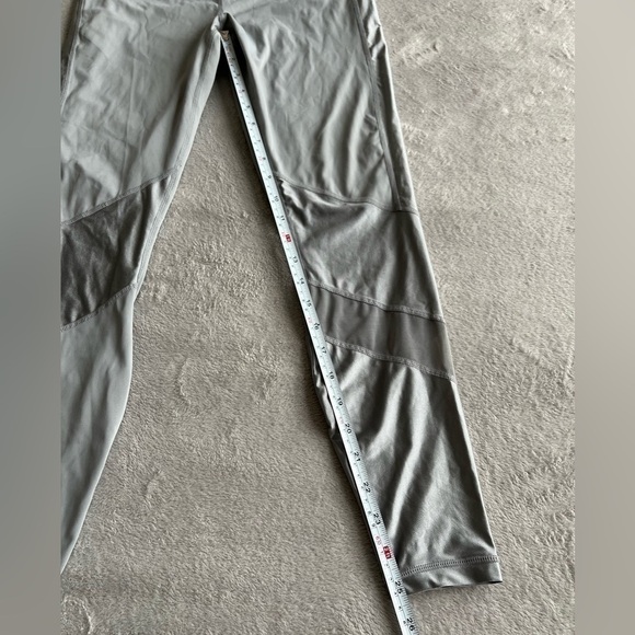 ALALA Love Tight Ballet high waisted Leggings gray Mesh panels Size M - Picture 6 of 12